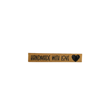 Applicatie Handmade With Love Recht