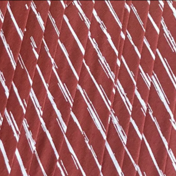 Biaisband - 2m - Stripes - Brique