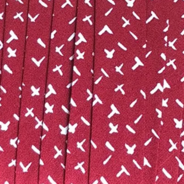Biaisband - 2m - Cross - Red