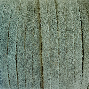 Suede Koord 3mm - Vintage Dusty Green