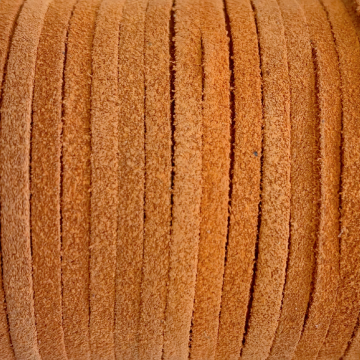 Suede Koord 3mm - Fall Orange