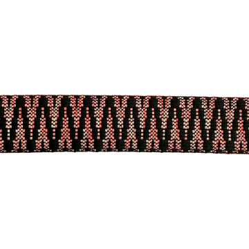 Luxe Tassenband 38mm - Ibiza Zigzag - Multi
