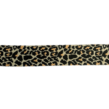 Luxe Tassenband - Leo - Champagne/black/salmon