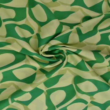 Viscose - Green/Lime Graphic