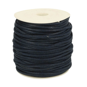 Wax Koord 4 mm - Navy