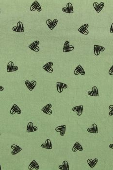 Hearts on Vintage Mint