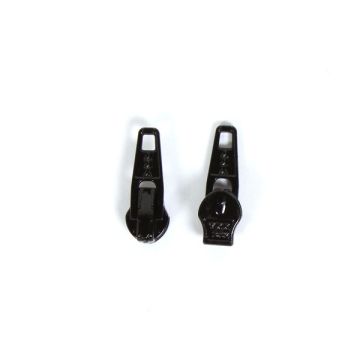Metaal Runner/Slider YKK - Zwart nr.3