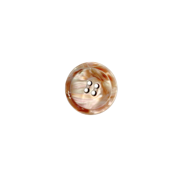 Knoop Parelmoer 28mm - Burnt Honey