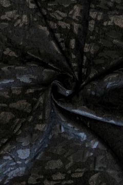 jacquard gobelin - Black Shimmer Leopard