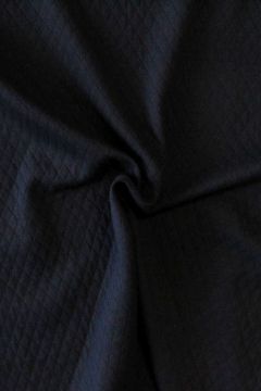 Relief Jersey - Ruitje - Navy