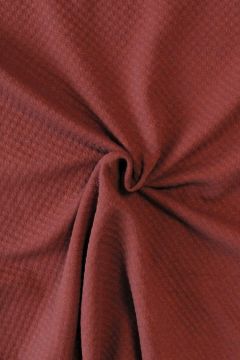 Relief Jersey - Barok Klein - Zacht Brique
