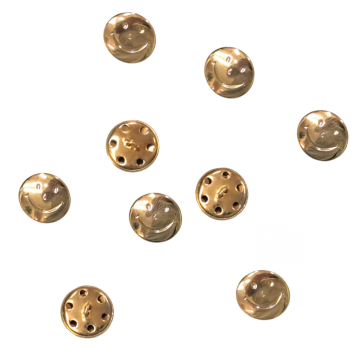 Knoop - Smiley Gold - 14mm
