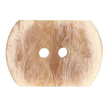 Knoop Milward - 2-gaats Houtlook Ovaal 3 stuks - 17mm