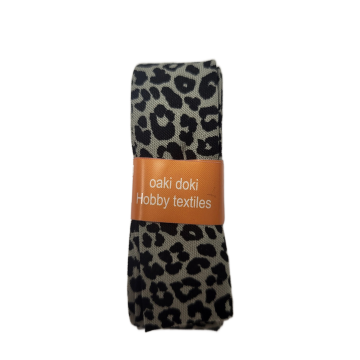 Biaisband - 2m - Leopard - Soft Kakhi