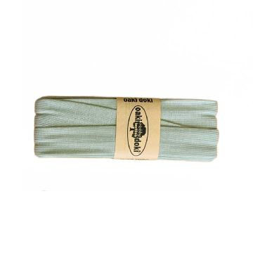Oaki Doki Tricot Biaisband - Vintage Groen/Taupe 271