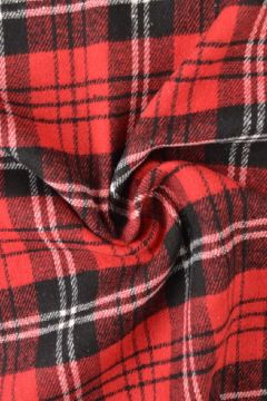 Flanel Ruiten - Red/Black/White