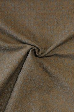 Jacquard Gobelin - Taupe Barok on Steelblue