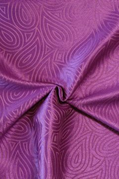 jacquard gobelin - Bright Purple leaves