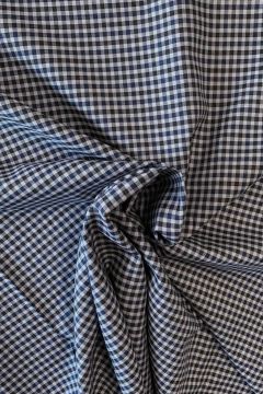 Blousestof - Dark Blue/Antraciet/Light Grey