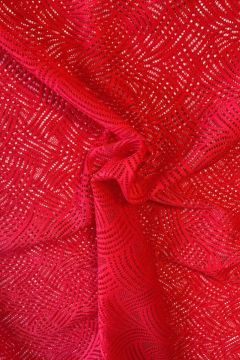 Lace - Red Striped Swipes