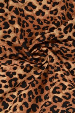 Viscose - Leopard on Cognac