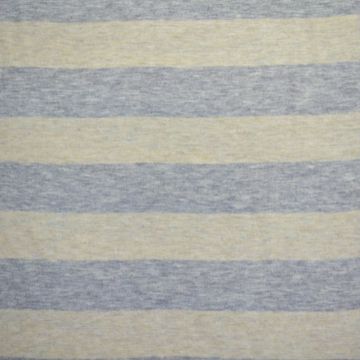 Viscose Tricot - Stripes Big Beige/ Light Grey