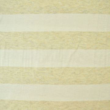 Viscose Tricot - Stripes Big White/ Beige
