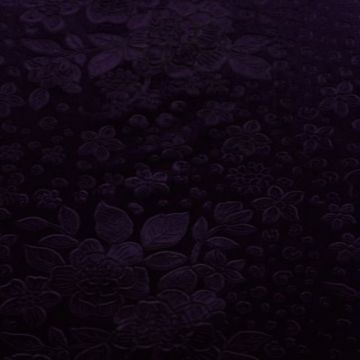 Lycra Velours - Roses & Little Flowers - Purple