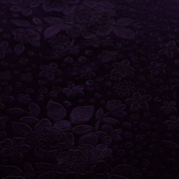 Lycra Velours - Roses &amp; Little Flowers - Purple