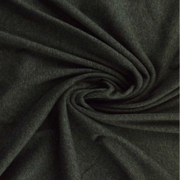 Katoenen Tricot - Gemeleerd Midden Grijs #03
