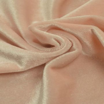 lycra fluweel / velours oud roze