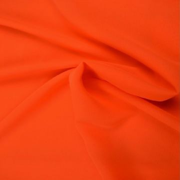 Neon Oranje Chiffon