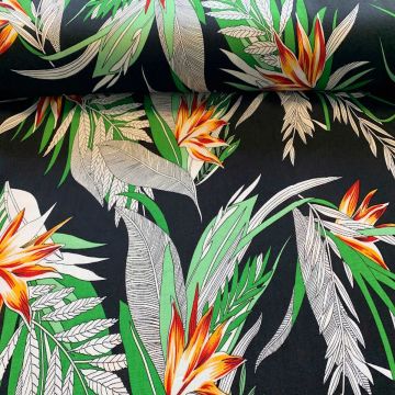 Viscose - Bird of Paradise Flower