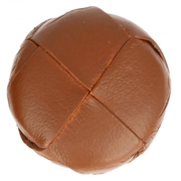 Knoop Kunstleer - Brown - 33.75mm
