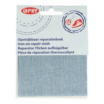 Reparatiedoek Jeans Licht Blauw