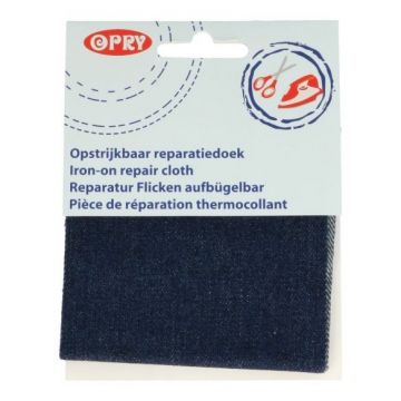 Reparatiedoek Jeans Donker Blauw