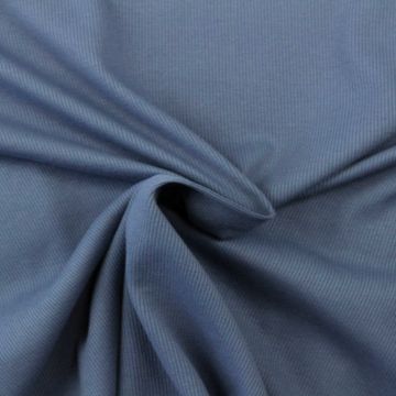 Rib Jersey - Denim Blue