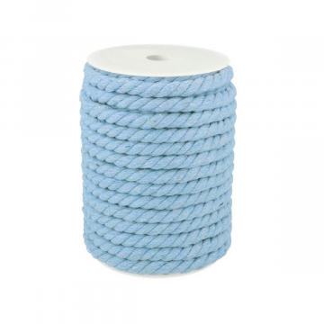 Gedraaid Koord 8-10 mm - Licht Blauw