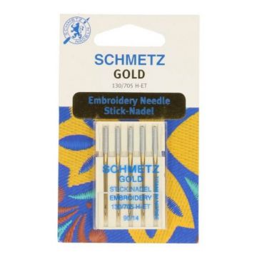 Schmetz Gold Embroidery 90/14