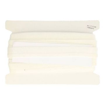 Elastisch Plisse Band 28mm - Ecru