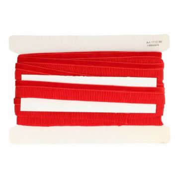 Elastisch Plisse Band 28mm - Rood