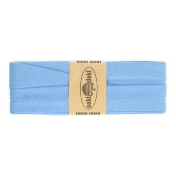 tricot de luxe biaisband oaki doki blauw
