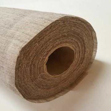 Vlieseline - Paardenhaardoek plakbaar - grijs/taupe