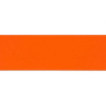 Luxe Satijn Lint 50mm-997 - Neon Orange
