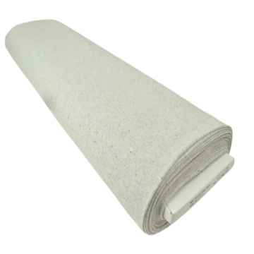 Katoenen Tricot Speckles Collection - Light Grey