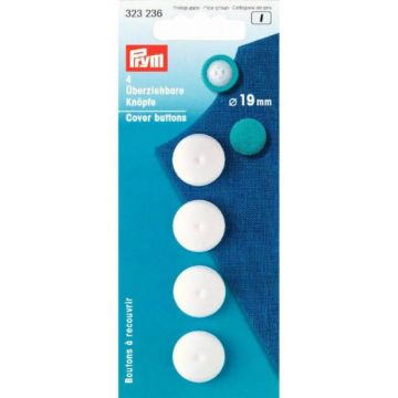 Prym Stofknopen Kunststof - 19 mm