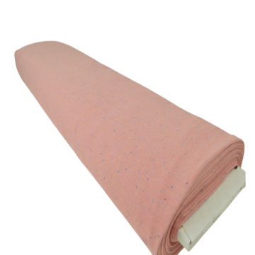 Katoenen Tricot Speckles Collection - Vintage Pink