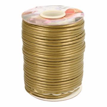 Paspelband Lakleer - 837 Goud