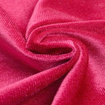 lycra fluweel / velours roze