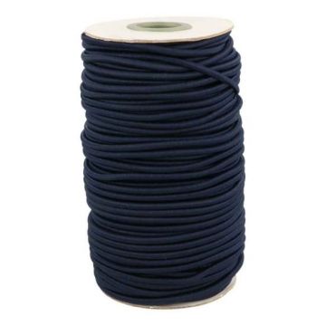 Koord elastiek 3mm -210- Navy